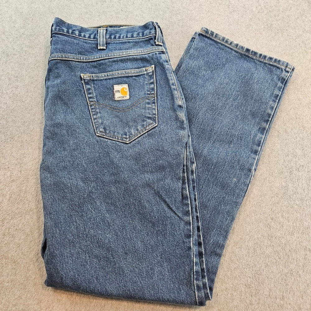 3 pair Carhartt Fire Resistant Jeans 40x34